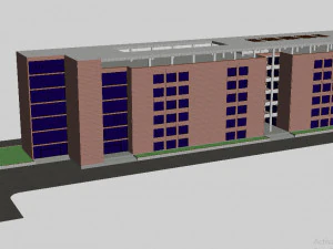 building 7 3D Model