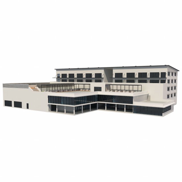 health club 1 Model 3D .c4d .max .obj .3ds .fbx .stl .blend 