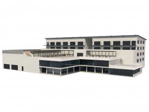 academia de gin&aacute;stica 1 Modelo 3D