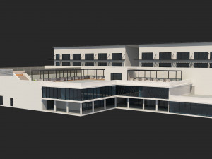 health club 1 Model 3D