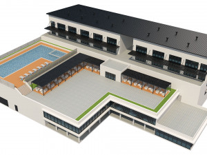 health club 1 Model 3D