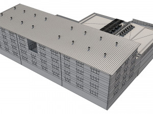 health club 1 Model 3D