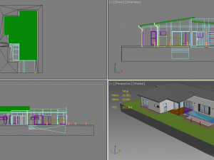 australian houses set 1 Modelo 3D