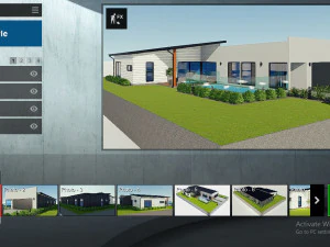 australian houses set 1 3D Model
