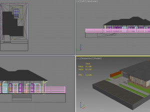 australian houses set 1 Modelo 3D