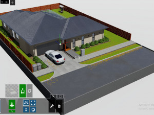 australian house 4 Modello 3D