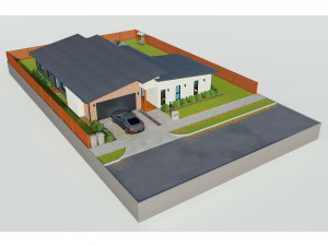 australian house 5 Model 3D
