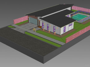 australian house 5 Model 3D