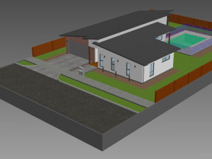australian house 5 Model 3D