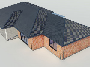 brick house 1 3D मॉडल
