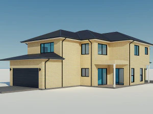brick house 2 3D Model