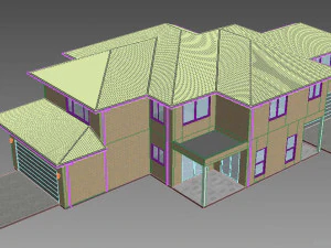 brick house 2 3D Model