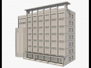 building 3 3D Model