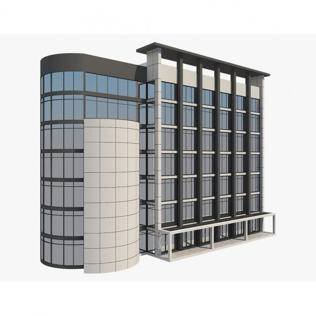 building 3 3D Model .c4d .max .obj .3ds .fbx .stl .blend 
