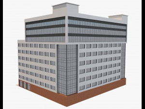 building 4 3D 모델