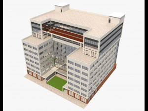 building 4 3D Model