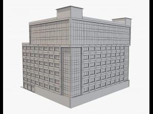 building 4 3D Model