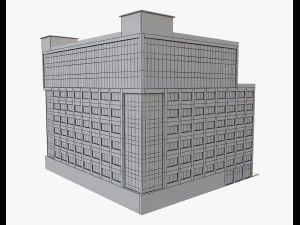 building 4 3D Model