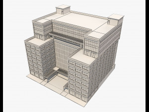 building 4 3D 모델