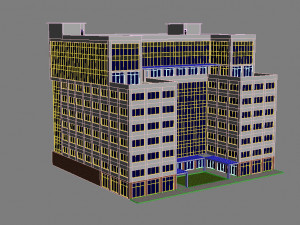 building 4 3D 모델