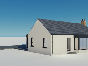 modern house 11 3D Модель
