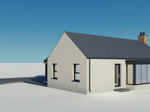 modern house 11 3D Model
