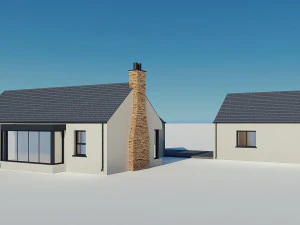 modern house 11 3D Model