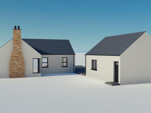 modern house 11 3D Модель