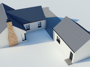 modern house 11 3D Модель