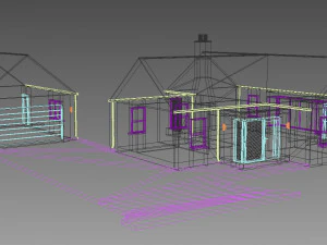 modern house 11 3D Model