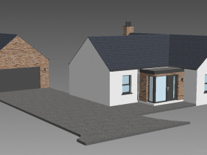 modern house 11 3D Модель