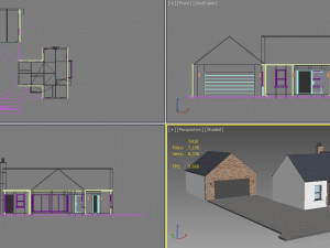 modern house 11 3D Модель