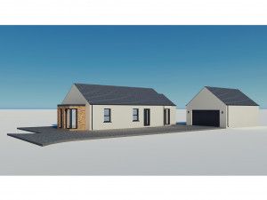 modern house 12 3D 모델