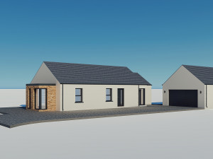 modern house 12 Modelo 3D