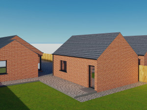 single family houses 2 3D Model