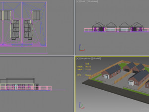 single family houses 2 3D Model