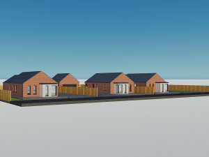 single family houses 2 3D Model