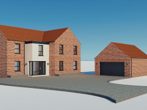 brick house 3 Modelo 3D
