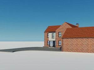 brick house 3 Modelo 3D