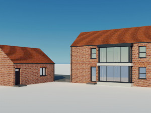 brick house 3 Modelo 3D
