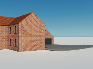 brick house 3 Modelo 3D