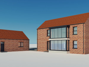 brick house 3 Modelo 3D