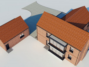 brick house 3 Modelo 3D