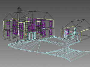 brick house 3 Modelo 3D