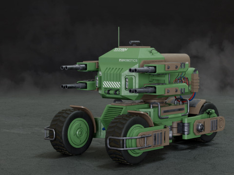 UGV Concept2Green 3D Модель