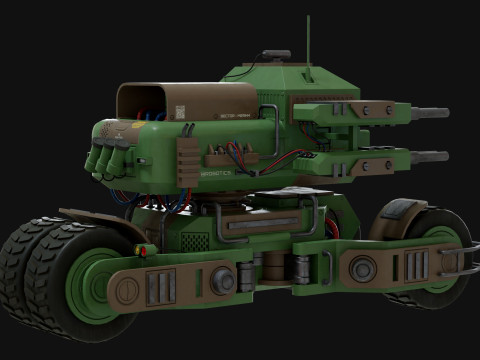 UGV Concept2Green 3D Модель