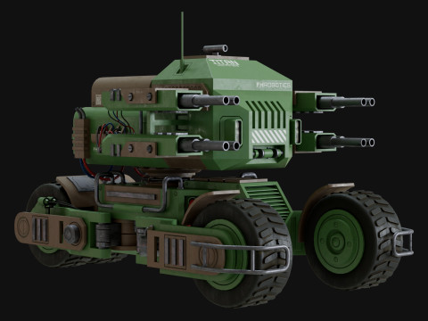 UGV Concept2Green 3D Модель
