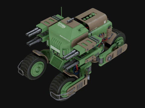 UGV Concept2Green Modello 3D