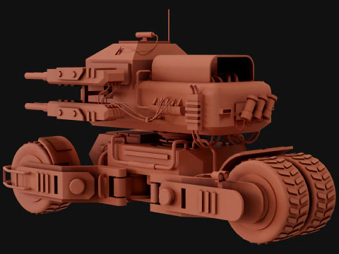 UGV Concept2Green Modello 3D