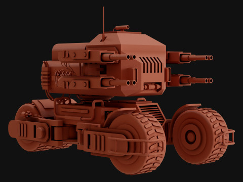 UGV Concept2Green 3D Модель